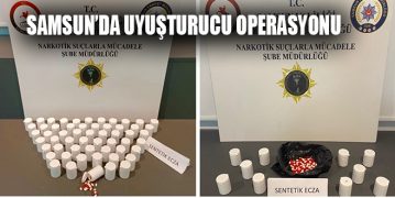 Samsun’da Uyuşturucu Operasyonu