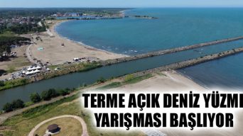 Terme Açık Deniz Yüzme Yarışması Başlıyor