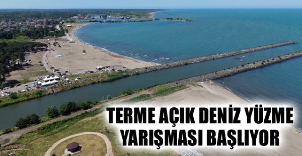 Terme Açık Deniz Yüzme Yarışması Başlıyor