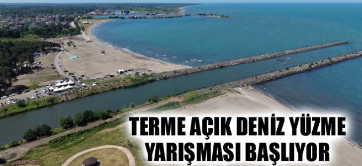 Terme Açık Deniz Yüzme Yarışması Başlıyor