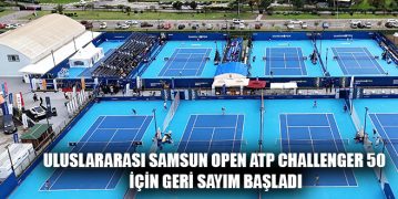 Uluslararası Samsun Open Atp Challenger 50 İçin Geri Sayım Başladı
