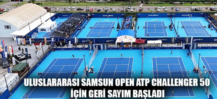 Uluslararası Samsun Open Atp Challenger 50 İçin Geri Sayım Başladı