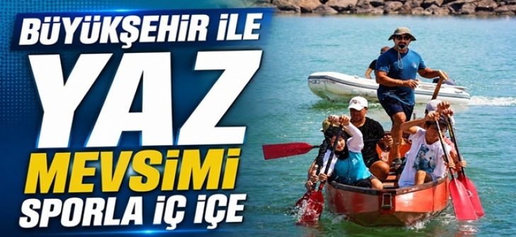 Büyükşehir İle Yaz Mevsimi Sporla İç İçe