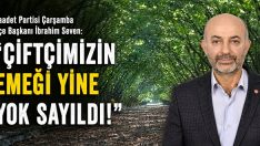 “Çiftçimizin Emeği Yine Yok Sayıldı!”