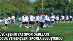Büyükşehir Yaz Spor Okulları Çocuk ve Gençleri Sporla Buluşturdu
