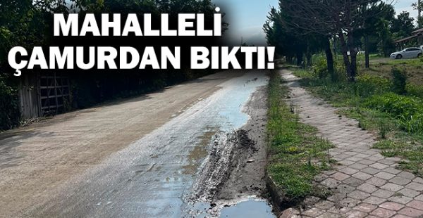 Mahalleli Çamurdan Bıktı!