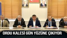 Ordu Kalesi Gün Yüzüne Çıkıyor
