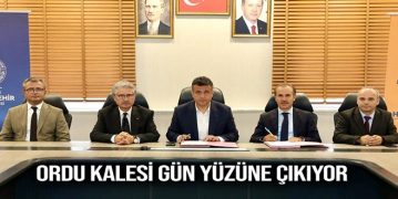 Ordu Kalesi Gün Yüzüne Çıkıyor