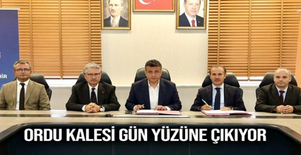 Ordu Kalesi Gün Yüzüne Çıkıyor