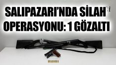 Salıpazarı’nda Silah Operasyonu: 1 Gözaltı