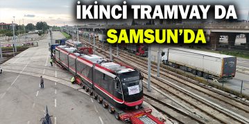 İkinci Tramvay Da Samsun’da