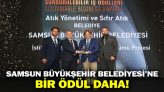 Samsun Büyükşehir Belediyesi’ne Bir Ödül Daha!