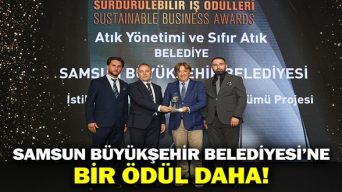 Samsun Büyükşehir Belediyesi’ne Bir Ödül Daha!