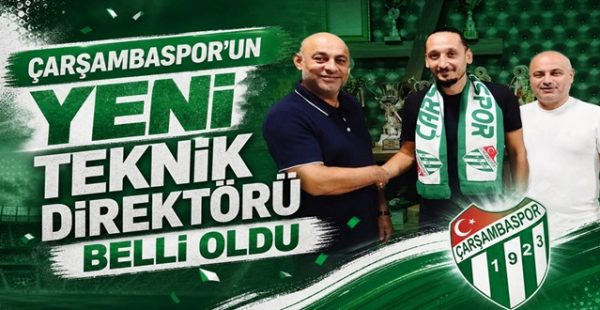 Çarşambaspor’un Yeni Teknik Direktörü Belli Oldu
