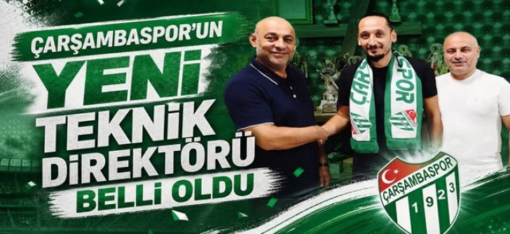 Çarşambaspor’un Yeni Teknik Direktörü Belli Oldu
