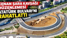 Kenan Şara Kavşağı Düzenlemesi Atatürk Bulvarını Rahatlattı