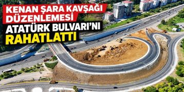 Kenan Şara Kavşağı Düzenlemesi Atatürk Bulvarını Rahatlattı
