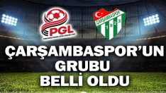 Çarşambaspor’un Grubu Belli Oldu