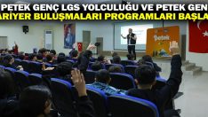 Petek Genç LGS Yolculuğu ve Petek Genç Kariyer Buluşmaları Programları Başladı