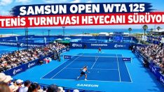 Samsun Open WTA 125 Tenis Turnuvası Heyecanı Sürüyor